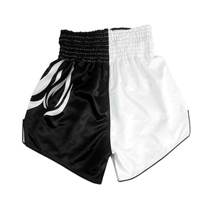 Shorts de combat professionnels en satin pour kickboxing, BJJ, grappling, jiu-jitsu, boxe, service OEM, vente chaude, shorts MMA Muay Thai pour hommes - Product Image 2