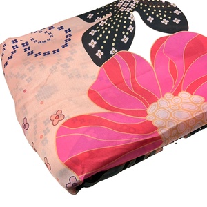 Low MOQ Polyester Lawn Textile Liberty Custom Floral <b>Print</b> Indian Polyester Woven Fabrics Customized Raw <b>Material</b> for Dress - Product Image 1