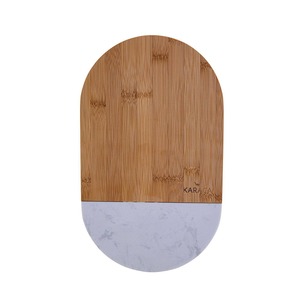 Elegante tabla de cortar de madera con artesanía artesanal y material ecológico para iluminar las cocinas con estilo - Product Image 4