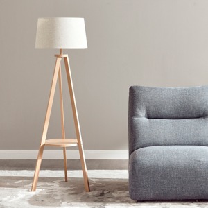 Moderna sala de estar de lujo decoración del hogar elegante forma de hongo lámpara de pie de tela blanca elegante soporte dorado LED para uso en el hogar y la Oficina - Product Image 3