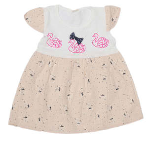 Vestido para Bebé Recién Nacido - Color Durazno - Product Image 1