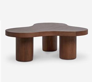 Premium Quality Modern Unique Stylish Nesting Coffee <b>Table</b> <b>Solid</b> <b>Wood</b> <b>Top</b> Eco-Friendly Durable Home Office Furniture - Product Image 4