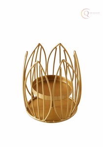 Lanterne porte-bougie décorative en métal pour la fête du Ramadan |   Imperméable et durable, couleur et logo personnalisables - Product Image 3
