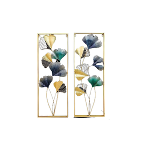 Art mural en métal de conception standard en aluminium pour la décoration intérieure, bureau, hôtel, café et restaurant, décoration murale pour l'exportation - Product Image 2