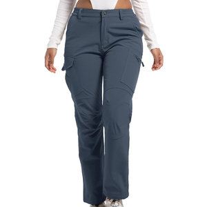 Pantalon Softshell élégant et durable pour femmes, pantalon d'extérieur coupe-vent imperméable et respirant pour la randonnée et le trekking - Product Image 4