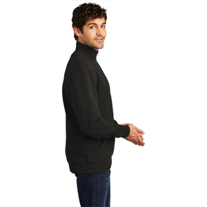 Sudadera Deportiva para Hombre, con Media Cremallera, Cuello Alto, Holgada, Informal, Cortavientos, Cálida - Product Image 4