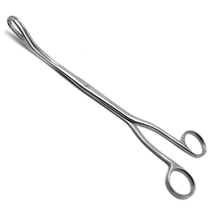Fórceps de esponja y vendaje Foerster Ballenger, 18cm, recto y curvo, fórceps de esponja y vendaje de acero inoxidable alemán - Product Image 1