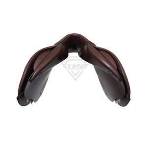 อานม้าหนังแท้ พร้อมลวดลายตกแต่ง ที่นั่งมั่นคง ปรับขนาดได้ พร้อมฮาร์ดแวร์แข็งแรง สำหรับการขี่ม้าในชีวิตประจำวัน - Product Image 5