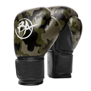 Gants de MMA en cuir PU épais pour adultes, 12 oz, antidérapants, avec fermeture au poignet, imprimés, imperméables, personnalisables, arts martiaux, fitness - Product Image 3