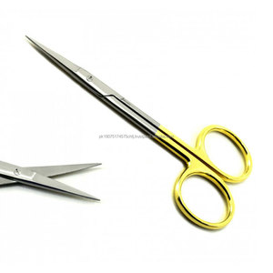 Tijeras Quirúrgicas TC Rectas de 14.5 cm, Acero Inoxidable Alemán, Borde de Corte de Carburo de Tungsteno, Manuales, Certificación CE ISO, OEM - Product Image 5