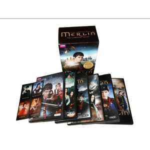 Livraison Gratuite DDP Nouvelle Série Complète 24 Épisodes Merlin pour Coffrets DVD Fabricant Chinois Région US Série TV Film Audio Vidéo - Product Image 4