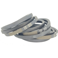 Courroie trapézoïdale classique D187 gainée de caoutchouc pour transmission de puissance, vente en gros d'usine, pour machines industrielles, personnalisation OEM