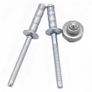 Rivets aveugles en acier à tête ronde, robustes, à tête simple, auto-perforants, certifiés ISO - Product Image 1