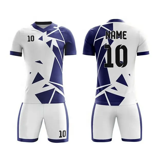 New season soccer uniform Fashionable men's soccer uniforms training sports sublimated soccer wear