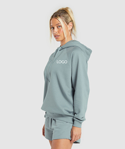 Nouveau design de sweats à capuche pour femmes couleur unie sweats à capuche pour femmes de qualité supérieure sweats à capuche pour femmes élégants en gros - Product Image 3