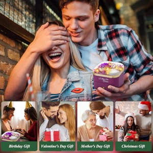 สร้อยคอจี้รูปหัวใจทำจากสเตนเลสชุบทอง18K สำหรับผู้หญิงของขวัญ2026 - Product Image 2