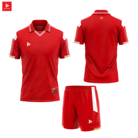 Camisetas de Fútbol Unisex de Alta Calidad en Oferta, Conjuntos de Uniformes de Equipo, Etiquetas Personalizadas, Impresión por Transferencia de Calor, Colores Personalizados 100%