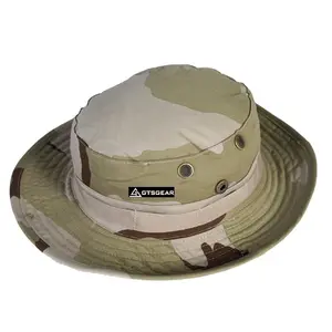 CH05 C12 Summer Men's Breathable Hat Outdoor Fishing Hat Sun Protection Solid Color Fisherman Large Brim Travel Hat