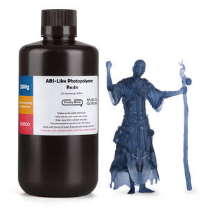 ELEGOO 1KG & 2KG <b>ABS</b>-Like Photopolymer Resin Grey Colored Printing Materials V1.0/V2.0 - Product Image 6