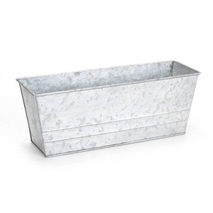 Offre Spéciale boîte <span class=keywords><strong>de</strong></span> <span class=keywords><strong>jardinière</strong></span> rectangulaire pour table ou <span class=keywords><strong>fenêtre</strong></span>, <span class=keywords><strong>jardinière</strong></span> intérieure rectangulaire galvanisée, <span class=keywords><strong>jardinière</strong></span> mentale longue - Product Image 1