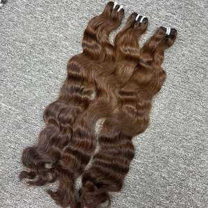 สีคลื่นธรรมชาติ4เส้นผมมนุษย์ผม100% ผมดิบจากเวียดนาม - Product Image 3