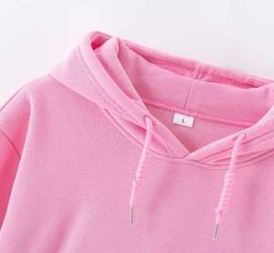 Sweatshirts à capuche en coton élégants 350GSM Sweatshirts unisexes Vêtements décontractés confortables Prix d'usine Vente en gros Fourniture de vêtements avec logo personnalisé - Product Image 3