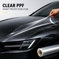 Film Pelindung Cat Mobil TPU PPF Transparan Anti Gores Hidrofobik Ultra Tahan Lama Tak Terlihat