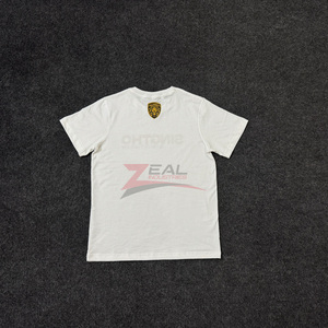 T-shirts 100% coton personnalisés sérigraphie en gros chemises en coton doux respirant pour hommes et femmes fabriqués au Pakistan - Product Image 2