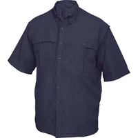 Chemise à manches courtes en tissu tricoté avec logo personnalisé, coupe ample, vêtements de travail pour hommes, séchage rapide, respirante, grande taille, haute qualité