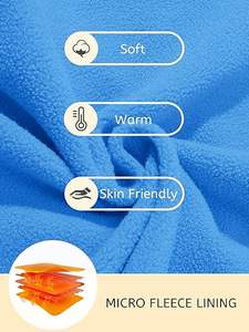 Sudadera con Capucha Sherpa para Hombre Pudolla, Sudadera Deportiva Gruesa y Cálida de Invierno con Forro Polar y Capucha Tipo Canguro - Product Image 4