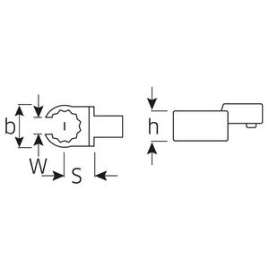 ประแจปากตาย Stahlwille ขนาด 9x12 มม. แบบเมตริก - Product Image 2