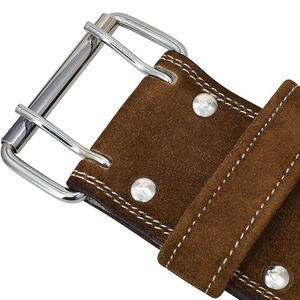 Ceinture de musculation professionnelle décontractée et écologique avec boucle en acier, support durable pour les entraînements quotidiens - Product Image 4