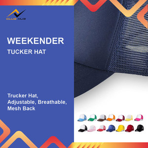 Casquette de camionneur unisexe réglable en maille unie avec décoration d'arc pour vêtements de plage - Product Image 2