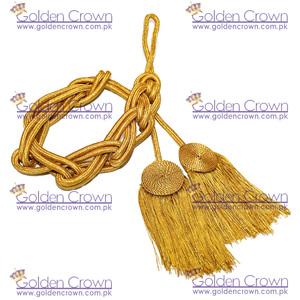 Cinturones Litúrgicos de Alta Calidad con Borlas Redondas y Planas de Color Dorado, Cordón Litúrgico para Uso Textil en el Hogar, Hilo de Bullion - Product Image 3