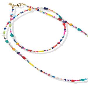 Eco-Friendly <b>Glass</b> Bead Eyewear <b>Chains</b> with Unique Custom Designs for Eyeglasses Eco Friendly Custom Seed Beads Sunglasses <b>Chain</b> - Product Image 5