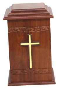 Venta al por mayor de urnas de cremación de madera hechas a mano de estilo moderno adulto hombre mujer funerario urnas decorativas - Product Image 3