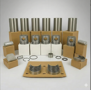 Pièces détachées pour moteur Cummins : Piston 3096680 4089865, Kits de chemises de cylindre 5290937, Kit de révision complet avec joints pour pièces de moteur d'origine - Product Image 1