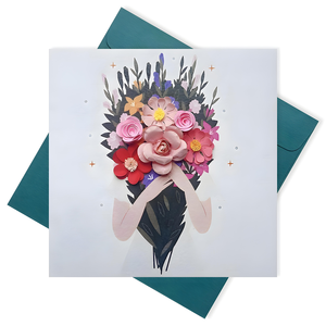 บัตรของขวัญกระดาษเวียดนามสำหรับเด็กงานแฮนด์เมดพร้อม3D ลายการ์ตูนสัตว์เลี้ยงดู - Product Image 4