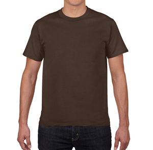 100% Cotton <b>Men's</b> Casual Short Sleeve Round Neck Printed Oversized Solid Pattern Regular Fit High Quality T-Shirt - Product Image 2