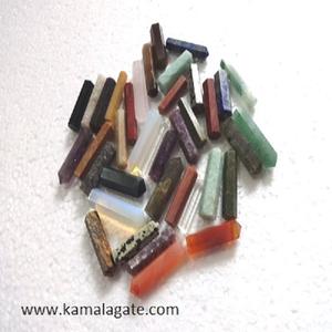 Cristales de punta de lápiz de ágata de amazonita natural de terminación única Artesanía de piedras preciosas semipreciosas a la venta - Product Image 6