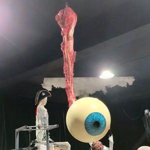 Realistic Animatronic <span class=keywords><strong>Terror</strong></span> Eyes Horror Escape Room Haunted House Props para centros comerciales Aeropuertos y guardería - Product Image 5