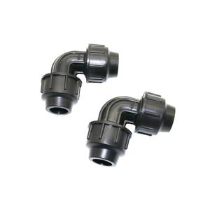 Conector de Codo de Conexión Rápida con Tuerca de Seguridad para Sistemas de Aire y Fluidos de Baja Presión, Disponible para Exportación - Product Image 3