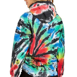 Custom Made Breathable Tie Dye Hoodies <b>for</b> <b>Women</b> <b>Long</b> Sleeves Plus Size High Quality Lined <b>Sweatshirt</b> Winter Collection - Product Image 2