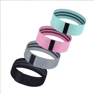 Ensemble de bandes d'exercice pour les fesses et les hanches en tissu polyester à résistance élevée avec impression de logo personnalisée en gros - Product Image 3