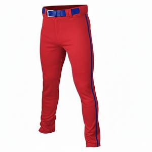 Pantalon de baseball long grande taille pour jeunes hommes, taille élastique, design extensible, impression par sublimation, personnalisation de l'identité d'équipe - Product Image 1