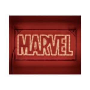 Luz LED de Neón con Logotipo de Marvel, Patrón Flotante de Plástico para Ocasiones de Cumpleaños - Product Image 1