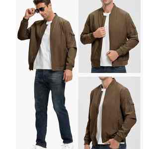 OEM Private Label Mens Bomber Jacket | Hooded - Product Image 3