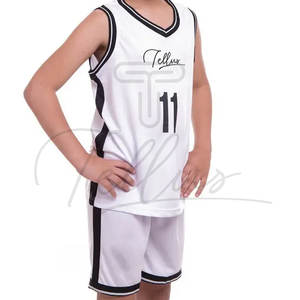 Tenues de basket-ball pour enfants personnalisées de haute qualité, respirantes et à séchage rapide - Product Image 2