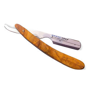 Rasoir droit professionnel de qualité supérieure en acier inoxydable, haute qualité pour un rasage de précision et un soin de la peau - Product Image 1