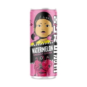 Meilleure vente Jeu de calmar Pastèque Boisson énergétique 330ml Saveur de fruits rafraîchissante pour la vente au détail Fourniture en vrac d'exportation OEM - Product Image 5